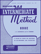 RUBANK INTERMEDIATE METHOD OBOE cover